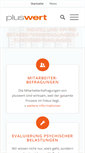 Mobile Screenshot of pluswert.at